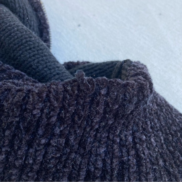 CROFT & BARROW | Christmas Sweater Zip Knit Jacket with Wreath - Picture 14 of 15